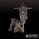 Evil Dwarf Army Standard Bearer 28mm