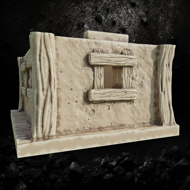Wood Watchtower 2 - Fantasy Fortification STL, DnD & Wargaming Scenery