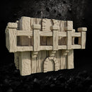 Timberpeak Chimney - Rustic Cottage Terrain STL for DnD & Wargaming