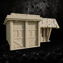 Desert Outpost Barracks - Frontier Garrison STL for DnD & Wargaming