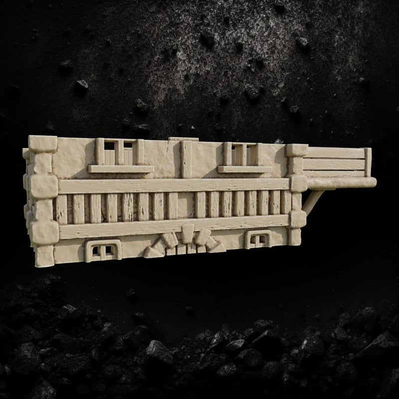 Reichlindorf House 4 - Timber Framed Village Home STL for DnD & Wargaming