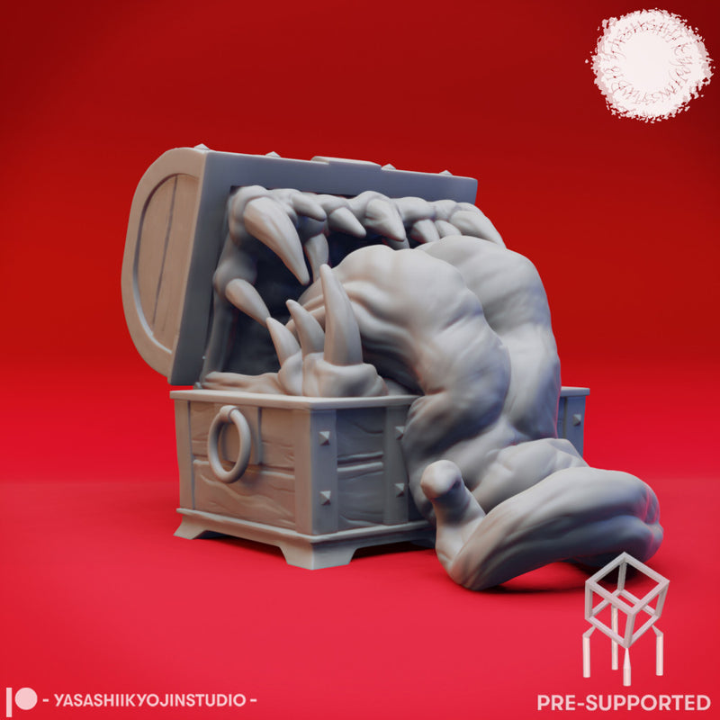Exposed Mimic - Book of Beasts - Tabletop Miniature (Pre-Supported) - Only-Games