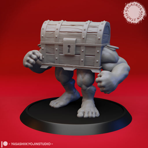 Mimic - Brawler Treasure Chest - Tabletop Miniature - Only-Games