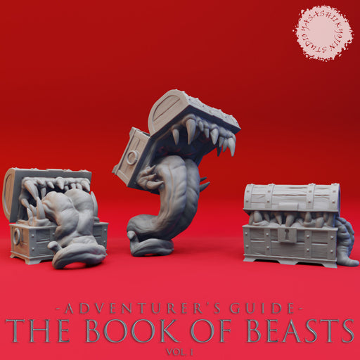 Mimic Bundle - Book of Beasts - Tabletop Miniatures (Pre-Supported) - Only-Games