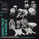 Mimic Pack - 12 Models - Hidden and Discovered - PRESUPPORTED - 32mm scale.