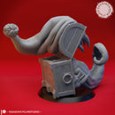 Mimic - Toothy Christmas Chest - Tabletop Miniature