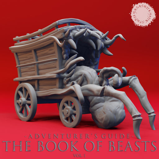 Mimic Wagon - Book of Beasts - Tabletop Miniatures (Pre-Supported) - Only-Games