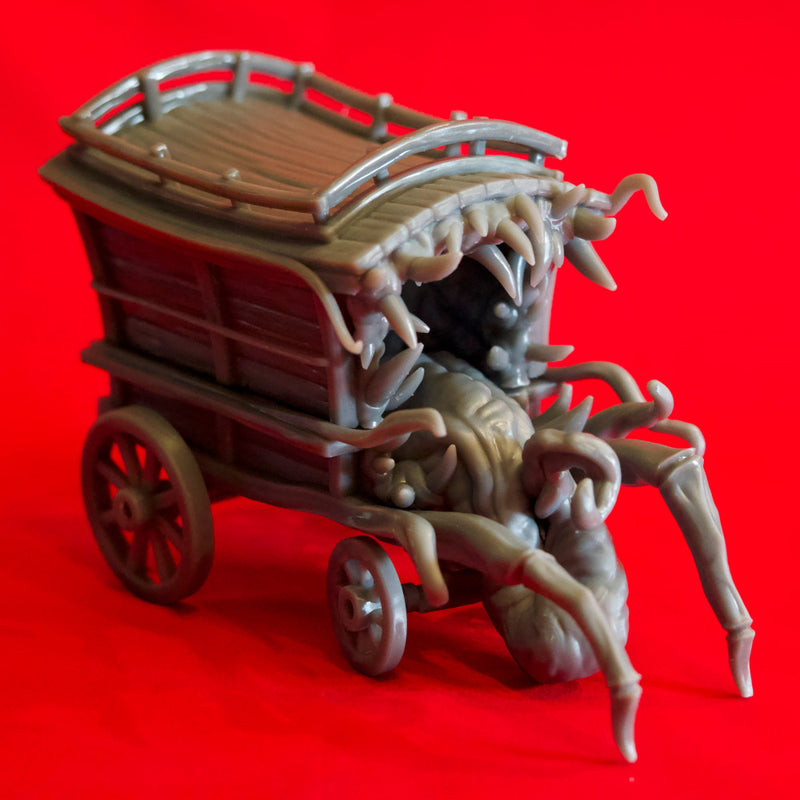 Mimic Wagon - Book of Beasts - Tabletop Miniatures (Pre-Supported)