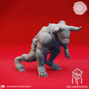 Charging Minotaur - Book of Beasts - Tabletop Miniature (Pre-Supported)
