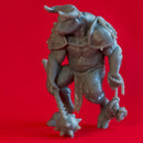 Minotaur Warband - Book of Beasts - Tabletop Miniatures (Pre-Supported)