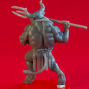 Minotaur Trident - Book of Beasts - Tabletop Miniature (Pre-Supported)