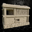 Defense Cabin - Fantasy Terrain STL, DnD & Wargaming Scenery