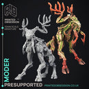 Cryptids of the Darkwoods - 18 Models -  PRESUPPORTED - Illustrated and Stats - 32mm scale