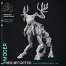 Moder - Wendigo -  Cryptids of the Darkwoods - PRESUPPORTED - Illustrated and Stats - 32mm scale