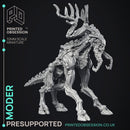 Moder - Wendigo -  Cryptids of the Darkwoods - PRESUPPORTED - Illustrated and Stats - 32mm scale