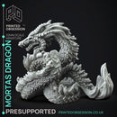 Mortas Dragon - Death Dragon - PRESUPPORTED - 32 mm scale