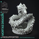 Mortas Dragon - Death Dragon - PRESUPPORTED - 32 mm scale