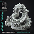 Mortas Dragon - Death Dragon - PRESUPPORTED - 32 mm scale
