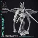 Moth Knight - Medium Fighter - PRESUPPORTED - 32mm Scale