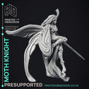 Moth Knight - Medium Fighter - PRESUPPORTED - 32mm Scale