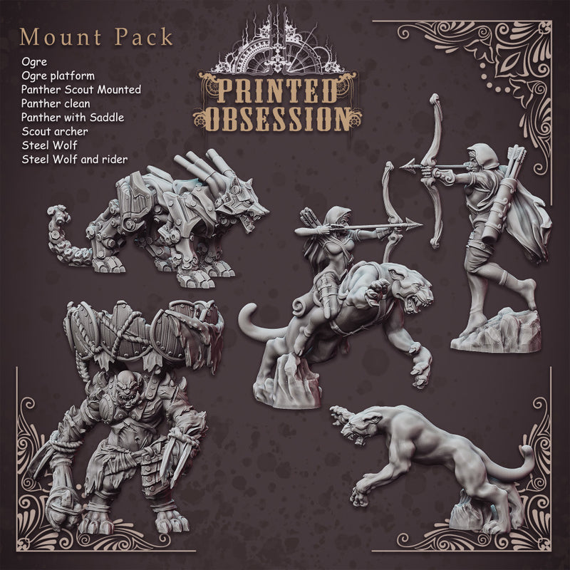 Mounts Pack - Value Pack - 32 mm scale