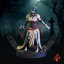 Mourners, female zombies