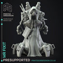 Mr Fixit - Warforged Adept -  PRESUPPORTED - Illustrated and Stats - 32mm scale