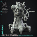 Mr Fixit - Warforged Adept -  PRESUPPORTED - Illustrated and Stats - 32mm scale