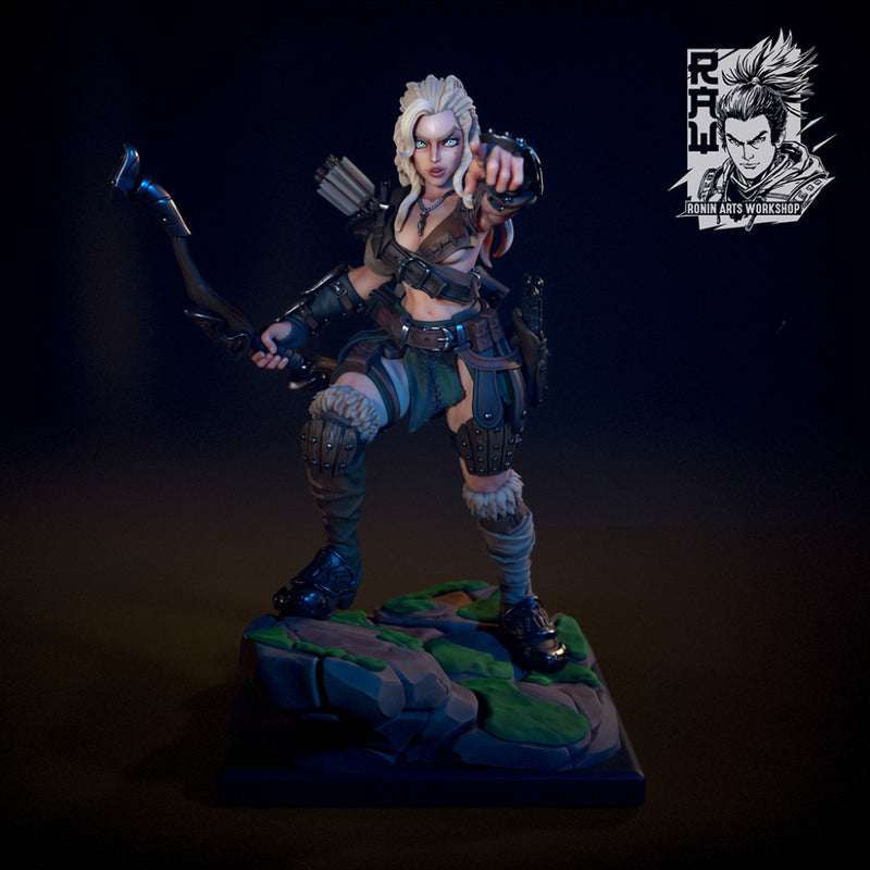 Nadia The Lycan Pathfinder - Dual Form Mini - STL only - Only-Games