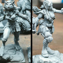 Nadia The Lycan Pathfinder - Dual Form Mini - STL only - Only-Games