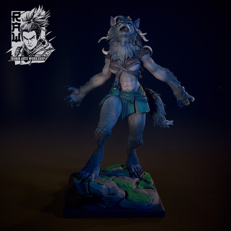 Nadia The Lycan Pathfinder - Dual Form Mini - STL only - Only-Games