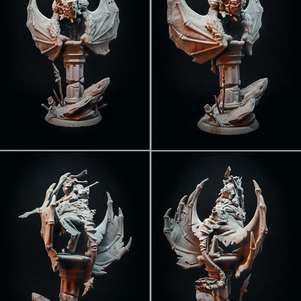 Nahari and Komori - Goblin Batrider - STL only - Ronin Arts Workshop ...