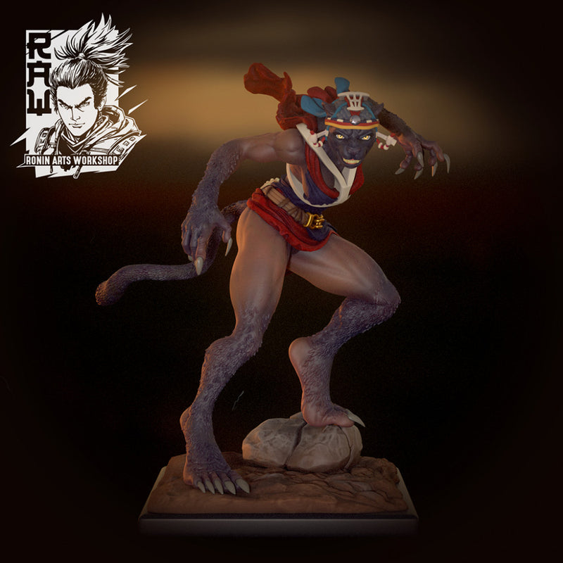 Naija The Fighter - Dual Form Hero - STL only - Only-Games