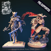 Naisette The Demon Hunter - Idle and Action Pose - STL only - Only-Games