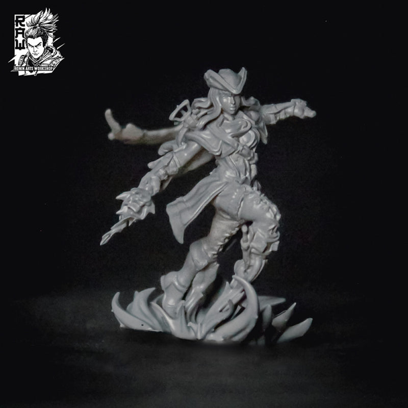 Naisette The Demon Hunter - Idle and Action Pose - STL only - Only-Games