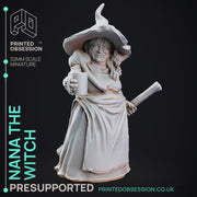 Nana - Black Witch - PRESUPPORTED - 32mm scale - Only-Games