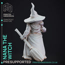 Nana - Black Witch - PRESUPPORTED - 32mm scale