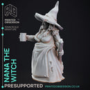 Nana - Black Witch - PRESUPPORTED - 32mm scale
