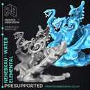 Godly Avatars 2 - 6 Highly Detailed Models -  PRESUPPORTED - Illustrated and Stats - 32mm scale