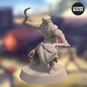 Night’s Cult Captain - 3D printable miniature – STL file - Only-Games