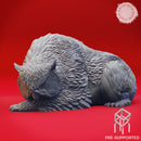 Sleeping Owlbear - Book of Beasts - Tabletop Miniature (Pre-Supported)