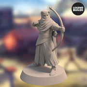 Night’s Cult Archer - Pose 2 - Miniature – STL file - Only-Games