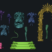 Porta Lucis - 75mm plus 120mm (NSFW version) - STL only - Only-Games