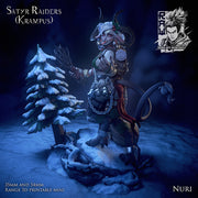 Nuri The Satyr - Female Krampus - STL only - Only-Games