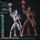 Nyarlathotep - Boss Monster -  PRESUPPORTED - Illustrated and Stats - 32mm scale