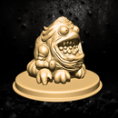 4th Monster of the Dungeon - Fantasy Creature Miniature STL for DnD & Wargaming