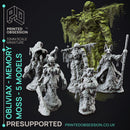 Faywild Vs Shadowfell 2 - 10 model set - PRESUPPORTED - 32mm scale