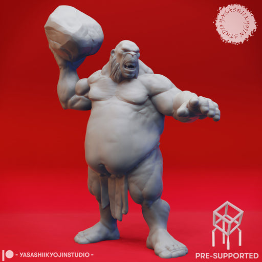 Ogre Thrower - Book of Beasts - Tabletop Miniatures (Pre-Supported) - Only-Games