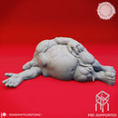 Defeated Ogre - Book of Beasts - Tabletop Miniature (Pre-Supported)