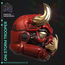 Oni Storm Trooper - Starwars Fanart - 10cm toy